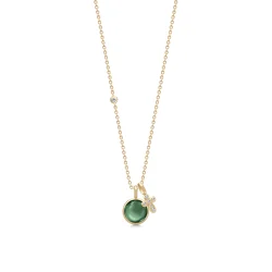 Julie Sandlau: Little Prime Pendant - Vedh�ng - Turmalin - Forgyldt s�lv - PD19GDTMCR