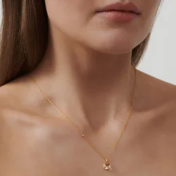 Julie Sandlau: Olivia Pendant - Vedhng - Forgyldt slv - PD314GDGA