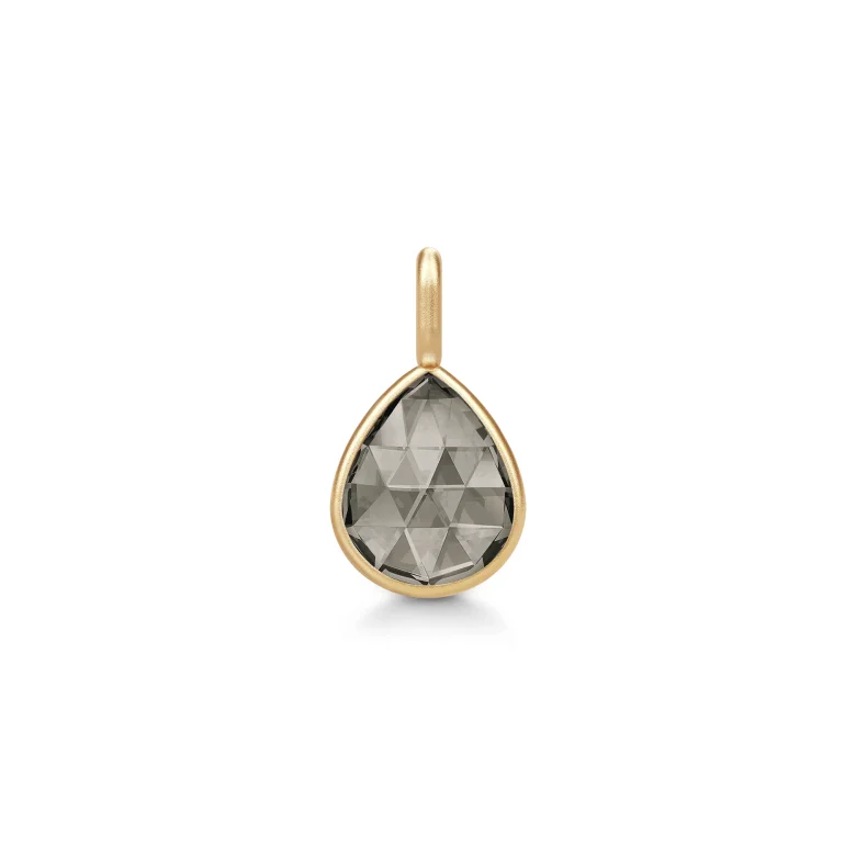 Julie Sandlau: Lea Pendant Vedhng - Smokey - PD367GDSMCR