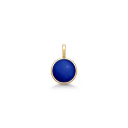 Julie Sandlau: Little Prime Pendant - Vedh�ng - Lapis - Forgyldt s�lv - PD374GDLACR