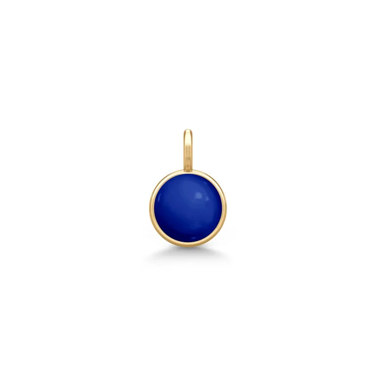 Julie Sandlau: Little Prime Pendant - Vedh�ng - Lapis - Forgyldt s�lv - PD374GDLACR