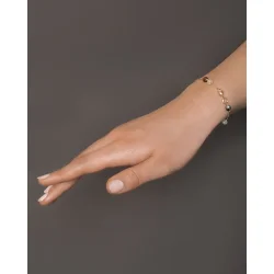 Dulong: Piccolo Calma Armb�nd - Guld - perler - 104150A88-3