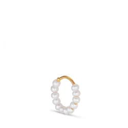 Jane Knig: Row Perle Vrid rering - Forgyldt Slv - RPT01-AW2100-G