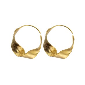 Hultquist: Twisted leaf reringe - Slv - S07002G