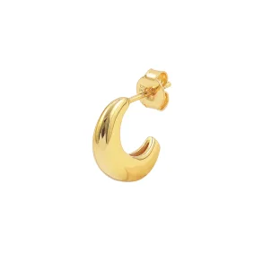 Hultquist: Nora big hoops reringe - Forgyldt Slv - S08229G