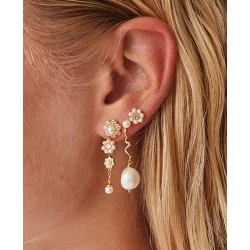 Hultquist: Alva restikker - reringe - Forgyldt Slv - S08244G