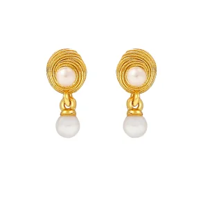 Hultquist: Shelly �reringe - �restikker - Forgyldt S�lv - S08501G