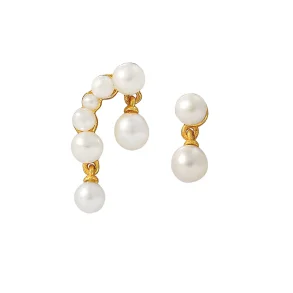 Hultquist: Cordelia �reringe - �restikker - Forgyldt S�lv - S08503G