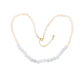 Hultquist: Evelyn Pearl Halskde - Slv - S08512G