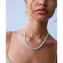 Hultquist: Evelyn Pearl Halskde - Slv - S08512G