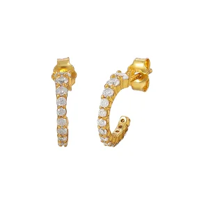 Hultquist: Elvita �reringe - Forgyldt S�lv - S08525G