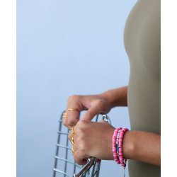Hultquist: Pink Armbnd - Slv - S08533G