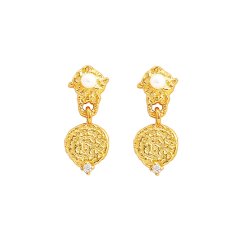 Hultquist: Josephine reringe - restikker - Forgyldt Slv - S08560G