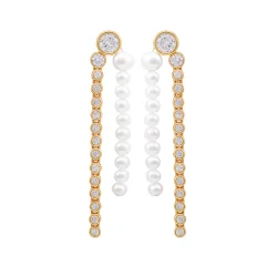 Hultquist: Harper Grande �reringe - Forgyldt S�lv - S08588G