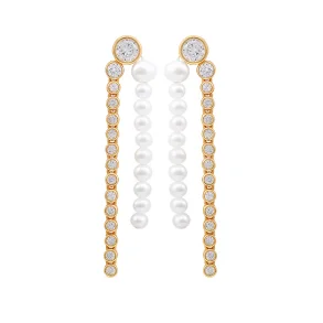 Hultquist: Harper Grande �reringe - Forgyldt S�lv - S08588G