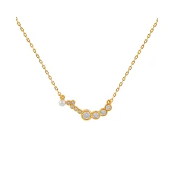 Hultquist: Harper Halskde - Forgyldt Slv - S08606G