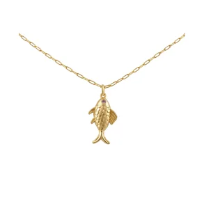 Hultquist: Deep Sea Chain Halsk�de - Forgyldt S�lv - S08672G