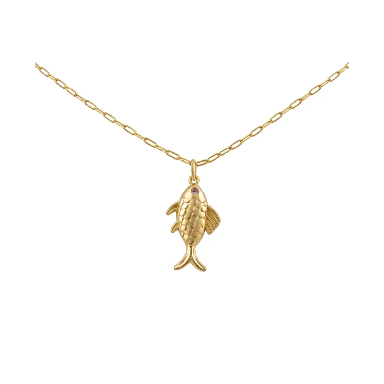 Hultquist: Deep Sea Chain Halsk�de - Forgyldt S�lv - S08672G