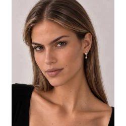 Hultquist: Arwen �reringe - Forgyldt S�lv - S08701G