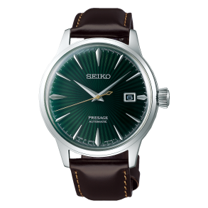 SEIKO: Presage Herreur - Mekanisk - Lder - 40,5mm - SRPD37J1