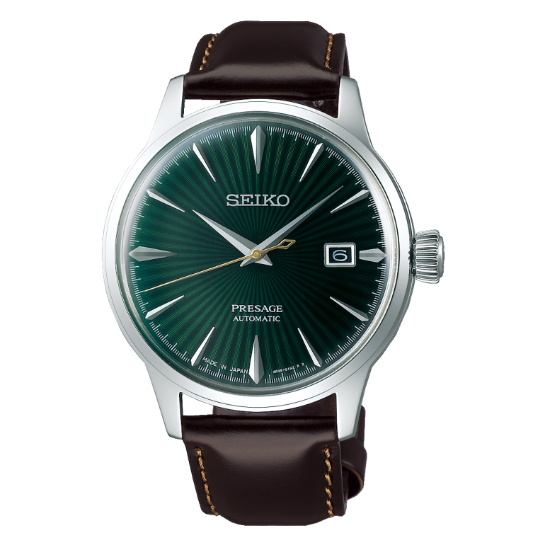 SEIKO: Presage Herreur - Mekanisk - Lder - 40,5mm - SRPD37J1