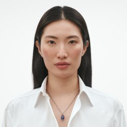 Georg Jensen: Heritage 2025 halskde med vedhng - Slv - Sodalit - 20001865