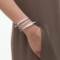 Georg Jensen: MERCY Twist Armring - Slv - 20001838