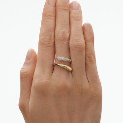 Georg Jensen: Mercy Ring - Guld - Diamanter - 20001832
