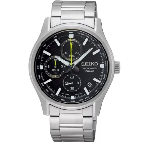 SEIKO: Classic Chronograph Herreur - 40mm - SSB419P1