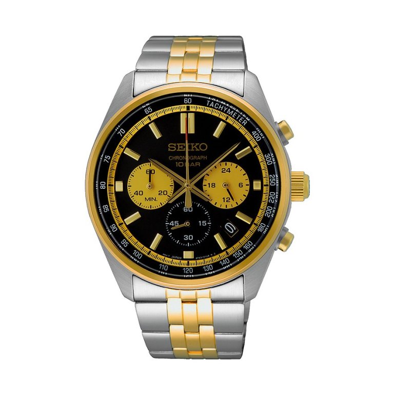 SEIKO: Sports Chronograph Herreur - 42mm - SSB430P1