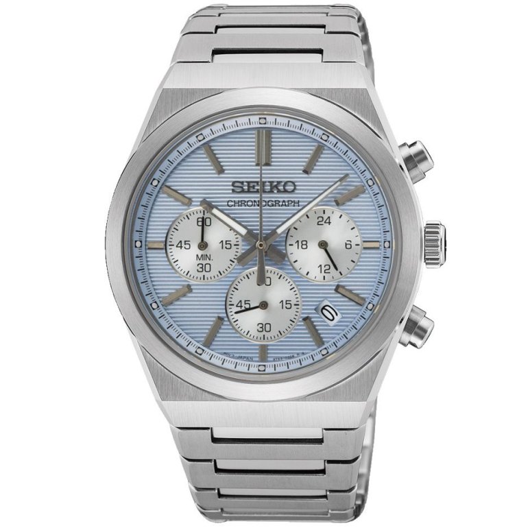 SEIKO: Sports Chronograph Herreur - 40mm - SSB459P1