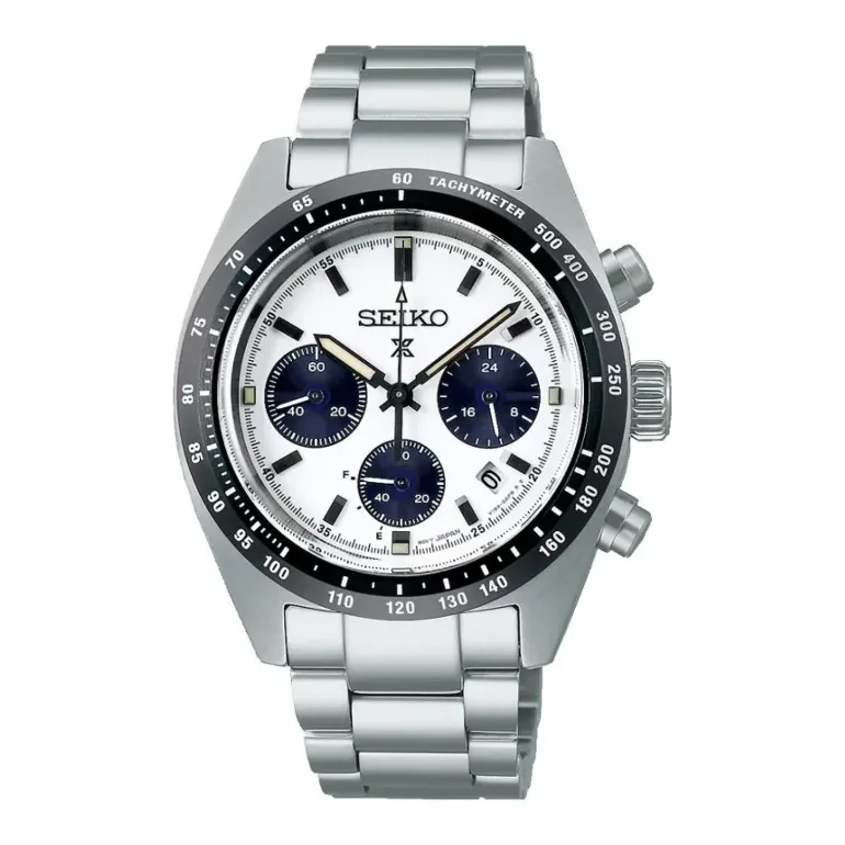 SEIKO:  Prospex Solar Speedtimer Herreur - 39mm - SSC961P1