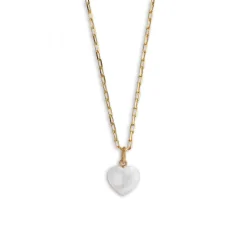 Jane Knig: Souvenir Heart Vedhng - FORGYLDT Sterlingslv - SSH01-G-HS20000