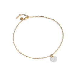 Jane Knig: Souvenir Heart Vedhng - FORGYLDT Sterlingslv - SSH01-G-HS20000