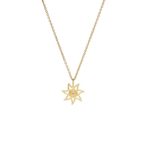 Dulong: Sun vedhng - Lille - Guld - Brillant - 42212A5070 - SUN6-A2040