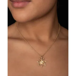 Dulong: Sun vedhng - Stor - Guld - Brillant - 42214A5073