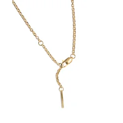 Jane Knig: Tied Heart Necklace halskde - FORGYLDT Sterlingslv - THN-AW25-G