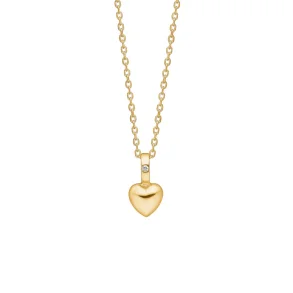 Carr Copenhagen: Hjerte vedhng - Diamant - Guld - TL4470DI
