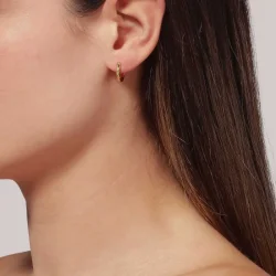 Jane Knig: TINY RHOMBUS rering - Lille - FORGYLDT Sterlingslv - TRE01SS2100-G