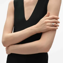 Georg Jensen: Torun Archive Ring - S�lv - Topas - 20002077