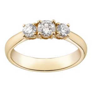 Guldbrandsen: Trinity ring - Guld - Brillanter - GUR199-YG