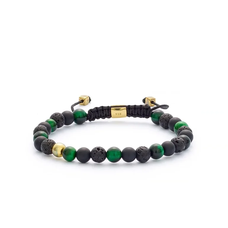 Alexander Lynggaard: ColorUp Tuscany Braided armbnd (6mm) - B00052