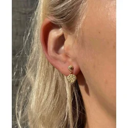 Hultquist: Josephine reringe - restikker - Forgyldt Slv - S08560G