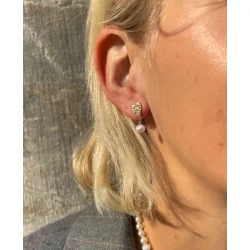 Hultquist: Lucia reringe - restikker - Forgyldt Slv - S08548G