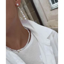 Hultquist: Embla �reringe - Forgyldt S�lv - S08664G