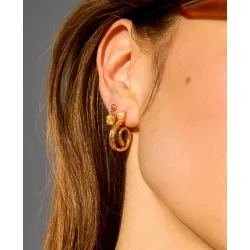 Hultquist: Lainey �reringe - Forgyldt S�lv - S08611G