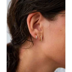 Hultquist: Eline �reringe - Forgyldt S�lv - S08524G