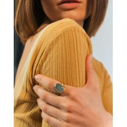 Dulong: Vega ring - guld - Akvamarin - 113210A04-47