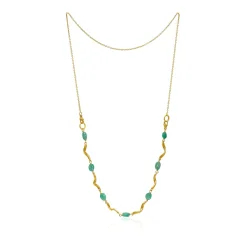 Dulong: Vega Emerald Armbnd - Smaragder - Guld - 114210A33-1