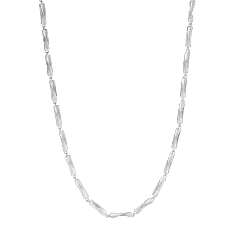 Dulong Fine Jewelry: Vega Relief Halskde - Slv - VEG5-F1550-47